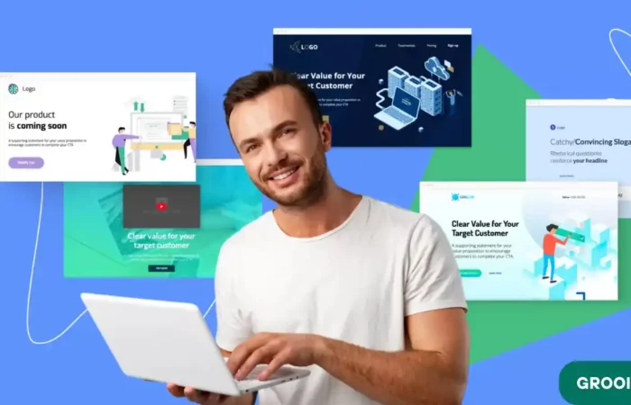 what is saas landing page